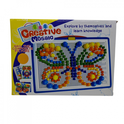 Jucarii educative angro - Joc Creativ Mosaic - Joc Educativ și Interactiv pentru Copii 3+ Ani