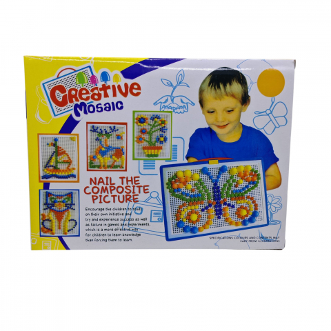 Joc Creativ Mosaic - Joc Educativ și Interactiv pentru Copii 3+ Ani [2]