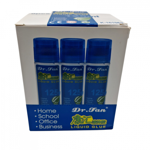 Lipici Lichid Dr. Fan - 125 ml - Set 9 Bucăți - Vânzare Engros [1]