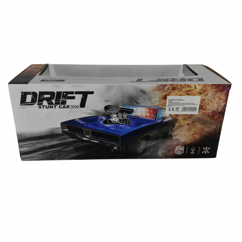 Mașină Drift Stunt Car Alba cu Radiocomandă – Frecvență 27 MHz, Scară 1:18, pentru Copii 3+ Ani – Vânzare Engros [1]