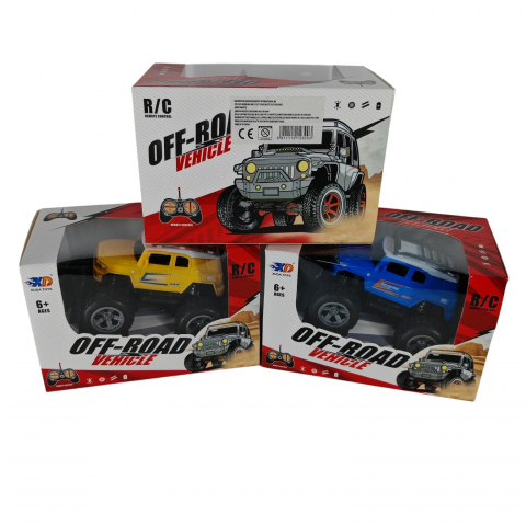 Mașinuță Electrică cu Radiocomandă Off-Road pentru Copii 6+ Ani - Vânzare Engros [1]
