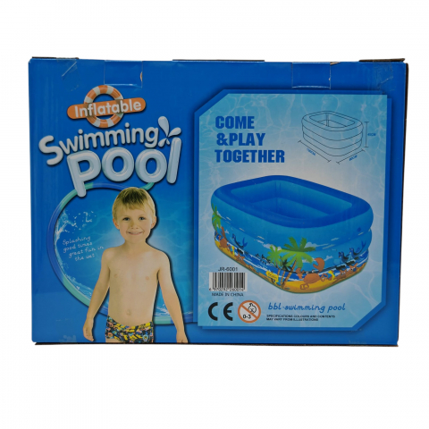 Piscină Gonflabilă pentru Copii - Lungime 130 cm - Vânzare Engros [1]