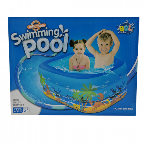 Piscine si articole gonflabile angro - Piscină Gonflabilă pentru Copii - Lungime 130 cm - Vânzare Engros
