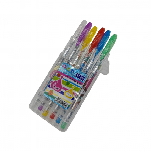 Pix cu Sclipici - Vârf 1.0 mm - Set 6 Culori - Vânzare Engros [2]