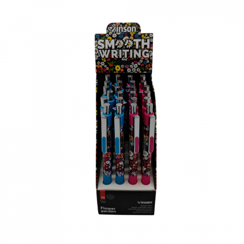 Pix Mecanic Inson Flower Garden cu Gel și Cauciuc Antiderapant – Set 24 Bucăți – Vânzare Engros [2]