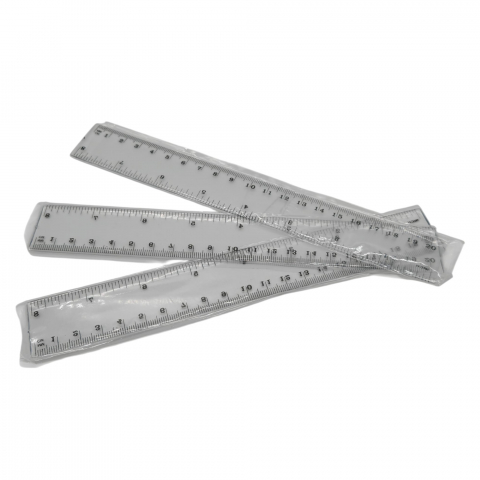 Riglă Transparentă din Plastic – 20 cm – Vânzare Angro [1]
