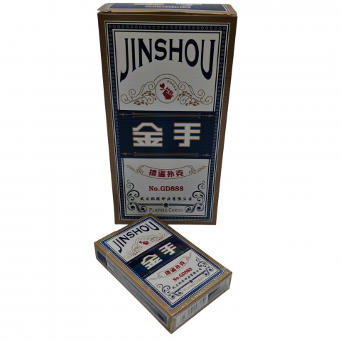 Set 10 Cărți de Joc din Plastic Jinshou – Flexibile și Rezistente la Apă – Vânzare Engros [2]