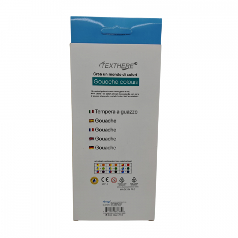 Set 12 Culori Guazzo la Tub Texthere – Vânzare Angro [2]