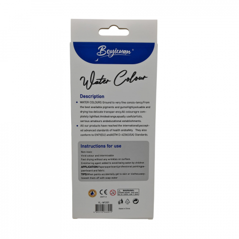 Set 12 Culori Tempera la Tub Boyixuan – Profesionale – Vânzare Angro [2]