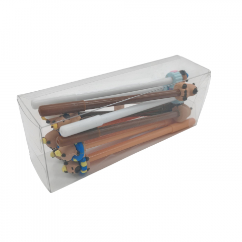 Set 12 Pixuri cu Capac - Cu Animăluțe Haioase și Colorate în Căpăt - Vânzare Angro [1]
