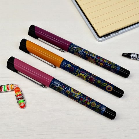 Set 24 Stilouri Igle cu Rezervă – Model 1034B – Cerneală Albastră, Vârf Subțire – Vânzare Engros [1]