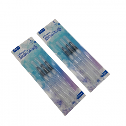 Articole pictura si desen angro - Set 3 Pensule cu Rezervor de Apă – Ideal pentru Acuarelă și Activități DIY – Vânzare Engros