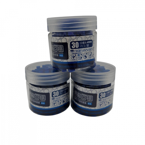 Articole pentru birou angro - Set 30 Rezerve Stilou cu Cerneală Termică – 3.4 mm – Vânzare Engros