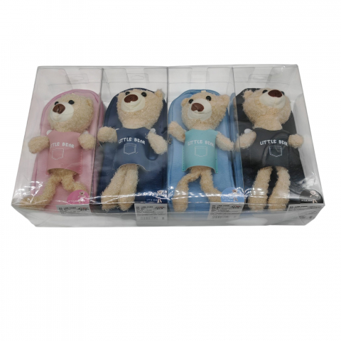 Set 4 Penare Școală cu Ursuleți Decorativi – Culori Asortate – Vânzare Engros [3]