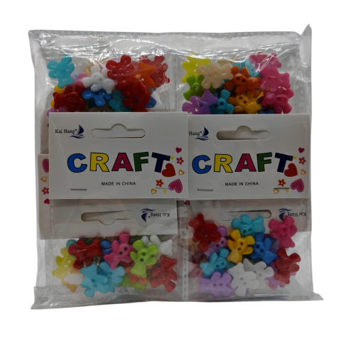 Papetarie, Birotica si Rechizite Angro - Set Accesorii pentru Creație și Lucru Manual – Ursuleți în Diverse Culori – 12 Pungi/Set – Vânzare Engros