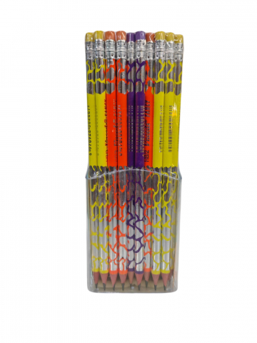 Instrumente de scris angro - Set Creioane HB/2 Vneeds cu Radieră – 90 Bucăți, Diverse Culori – Vânzare Engros