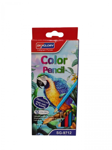 Articole pictura si desen angro - Set Creioane Premium Colorate SkyGlory - 12 Culori/Set (Vânzare en-gros)