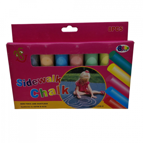 Set Cretă de Desen - Nontoxică, 8 Bucăți/Set, Culori Diferite - Vânzare Engros [1]