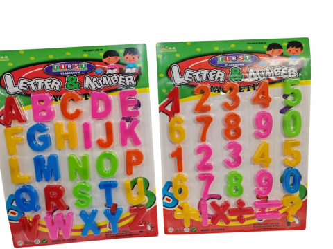 Set Litere Magnetice - Culori Diverse - Pentru Clasele Primare - Vânzare Engros [1]