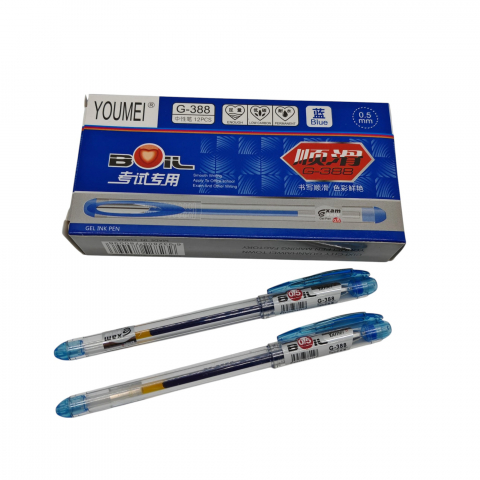 Instrumente de scris angro - Set Pix Boil – Gel, Mină Albastră 0.5 mm – 12 Buc/Set – Vânzare Angro