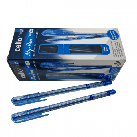 Articole pentru birou angro - Set Pix Cello – Gel, Mină 1.0 mm – 25 Bucăți/Set – Vânzare Angro