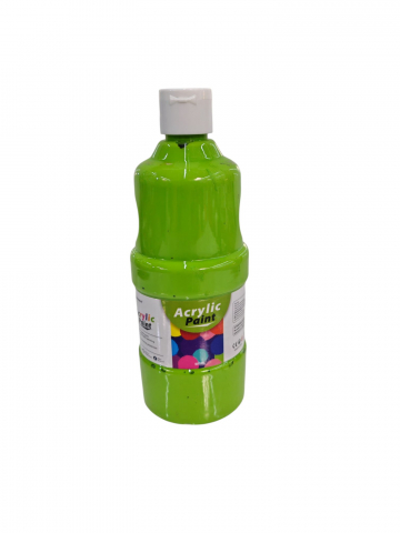 Articole pictura si desen angro - Vopsea Acrilică Verde Deschis – 500 ml (Vânzare en-gros)