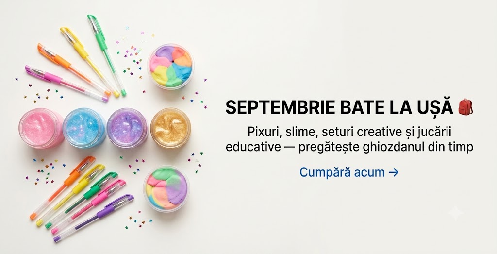Ghidul complet pentru pregatirea de scoala: rechizite si jucarii educative