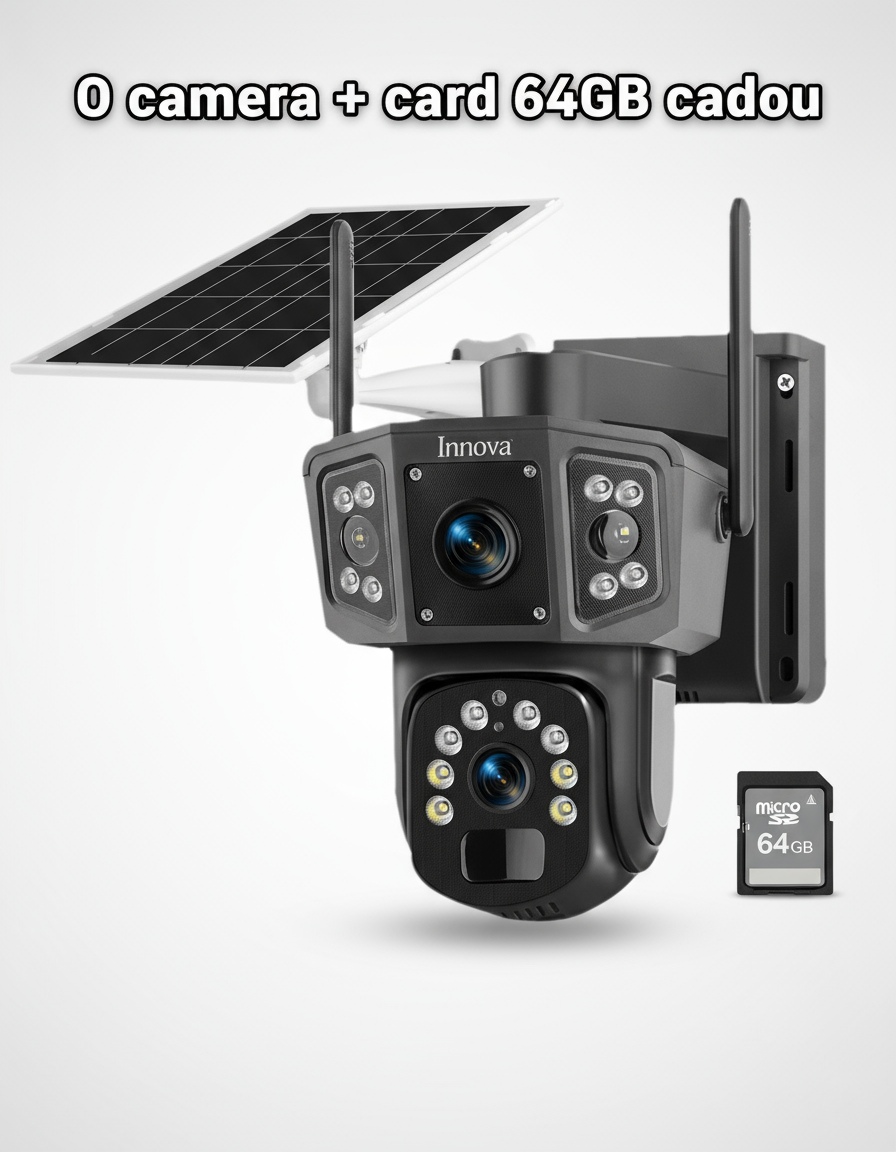  5 Motive sa alegi Camera Solara Innova X-TRAK: Siguranta 360 fara Facturi la Curent