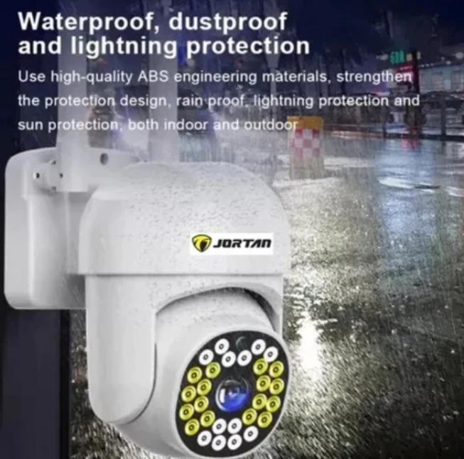 Pachet 2 x Cameră de Supraveghere Jortan WiFi HD cu Viziune Infraroșu și Protecție Avansată IP66 [11]
