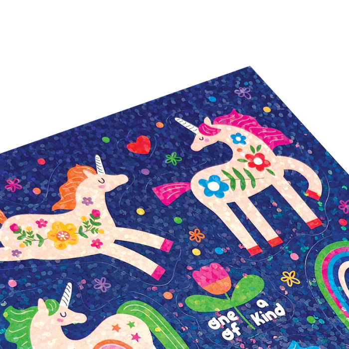 Abtibilduri holografice cu sclipici Stickiville Magical Unicorns - Ooly - BazaRapid.ro [2]