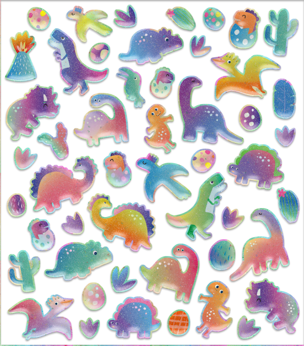 Abtibilduri pufoase 3D - Dinozauri - Avenir - BazaRapid.ro [2]