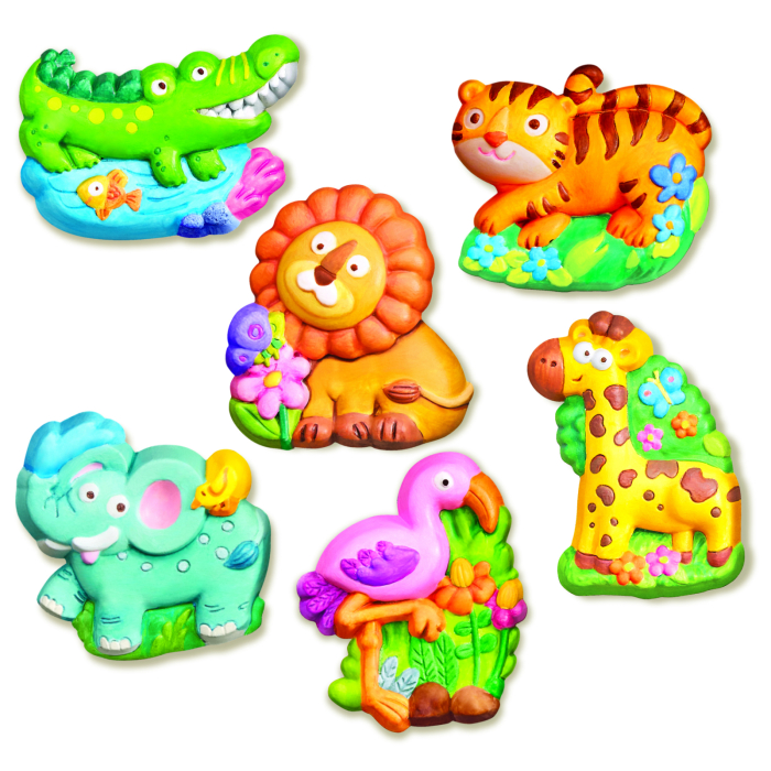 Atelier creativ Modeleaza si picteaza - Animale Zoo - 4M - BazaRapid.ro [2]