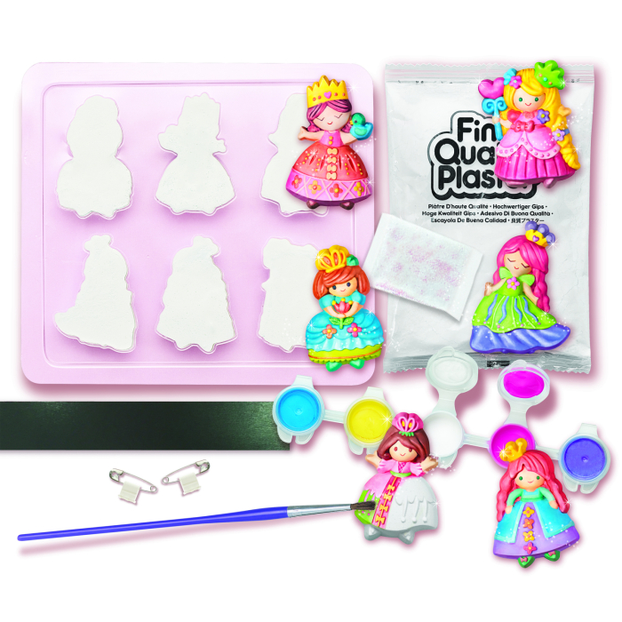 Atelier creativ Modeleaza si picteaza - Printesa cu sclipici - 4M - BazaRapid.ro [3]