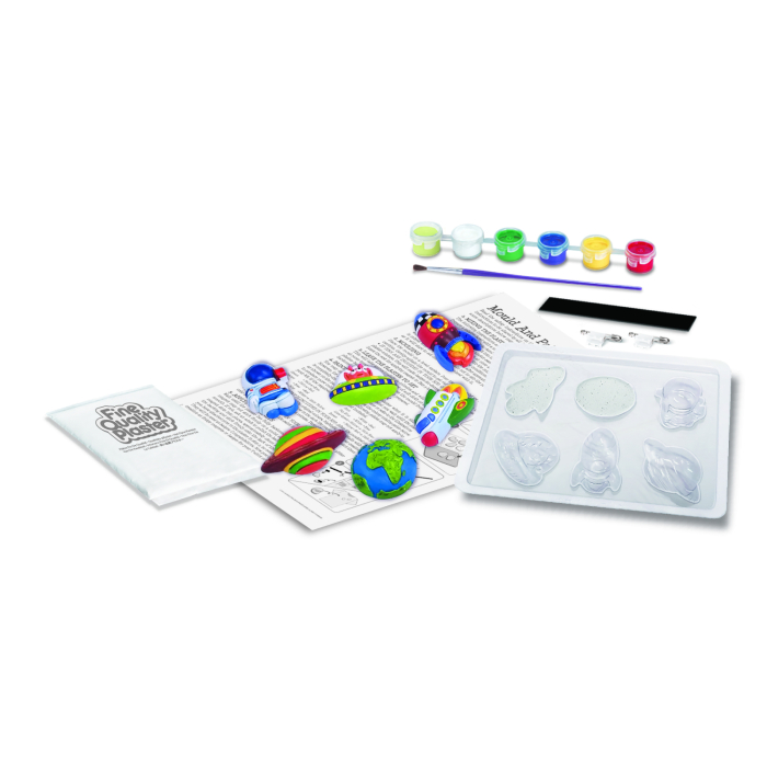 Atelier creativ Modeleaza si picteaza - Spatiu - straluceste in intuneric - 4M - BazaRapid.ro [3]