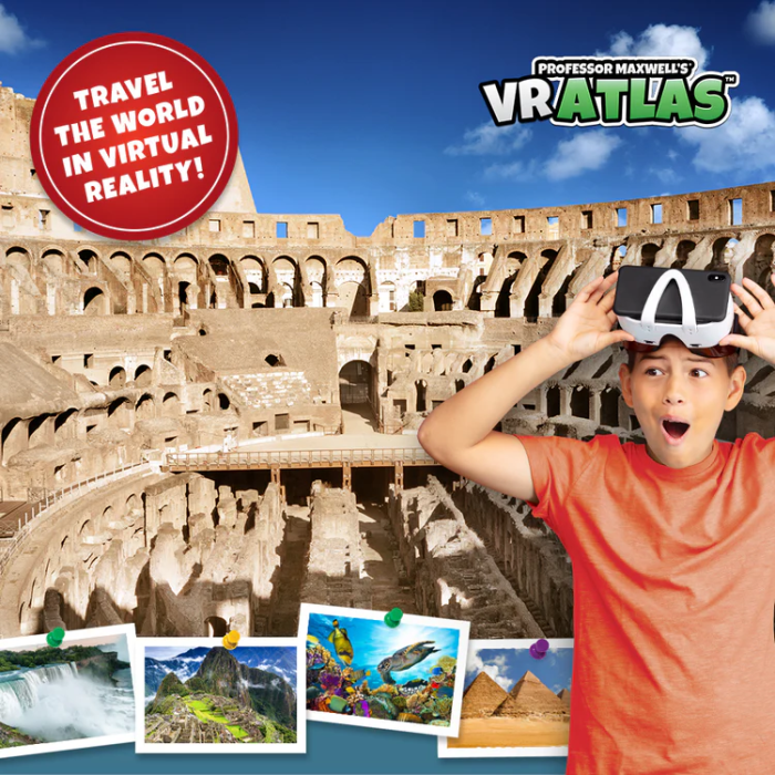 Atlas VR Interactiv , Exploreaza Lumea prin Realitate Virtuala - Abacus Brands - BazaRapid.ro [5]