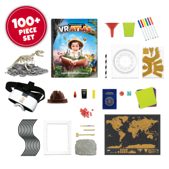 Atlas VR Interactiv , Exploreaza Lumea prin Realitate Virtuala - Abacus Brands - BazaRapid.ro [2]