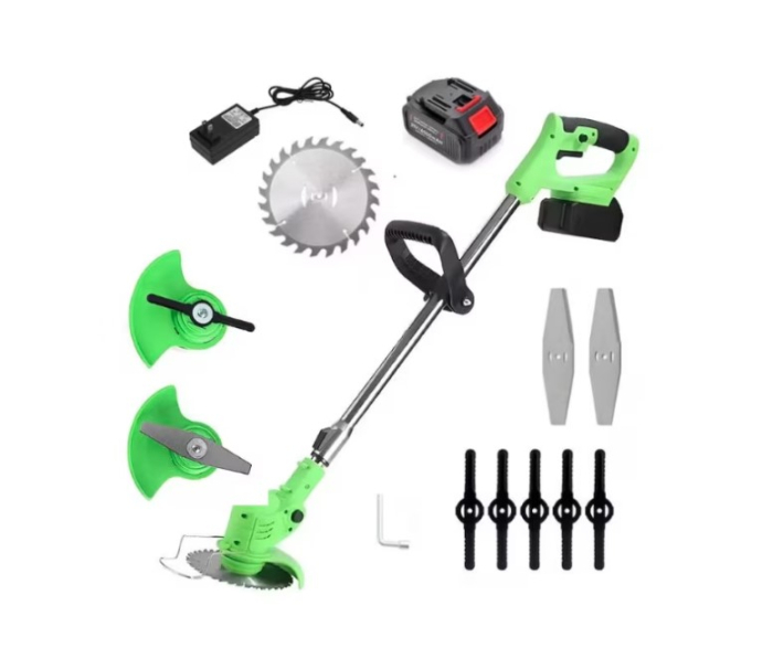 Motocoasa Electrica Cu Acumulator 2 x 48V, 18000 RPM , Extensibila + 9 Accesorii [3]