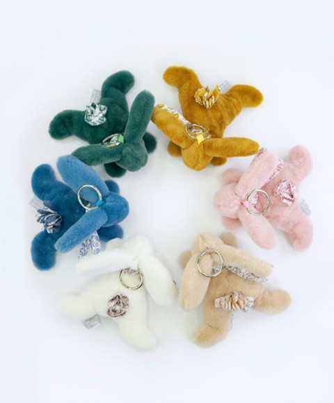 Breloc accesoriu Doudou - iepuras, 16 cm - Doudou et Compagnie - BazaRapid.ro [5]