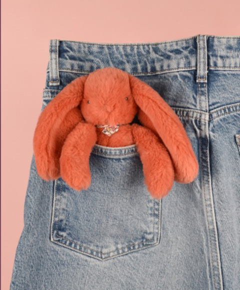 Breloc accesoriu Doudou - iepuras, 18 cm - Doudou et Compagnie - BazaRapid.ro [6]