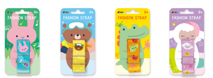 Bretea Fashion ajustabila pentru accesorii - Crocodil artistic - Avenir - BazaRapid.ro [6]