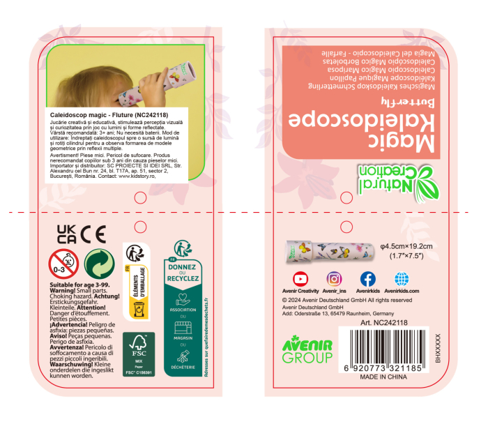 Caleidoscop colectia Creatii Naturale - Fluture - Avenir - BazaRapid.ro [5]