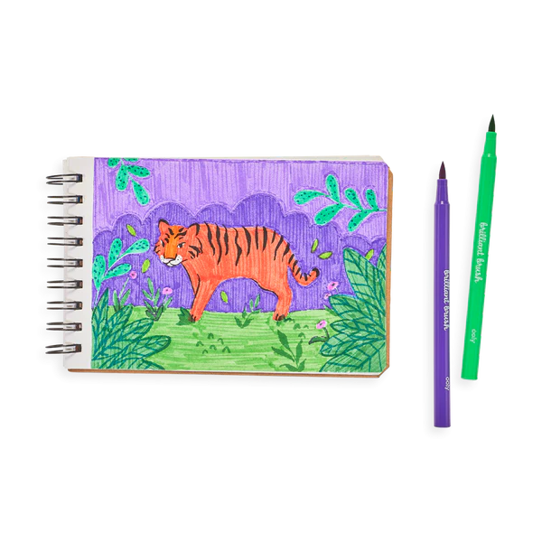 Carioci cu pensula Brilliant Brush, set de 12 - Ooly - BazaRapid.ro [5]