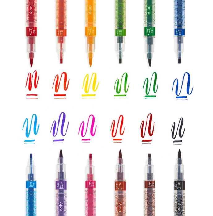 Carioci duble caligrafice Duo, set de 12 - Ooly - BazaRapid.ro [5]