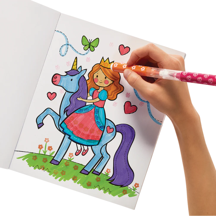Carioci lavabile duble cu stampile Stampables- Set de 18 - Ooly - BazaRapid.ro [2]