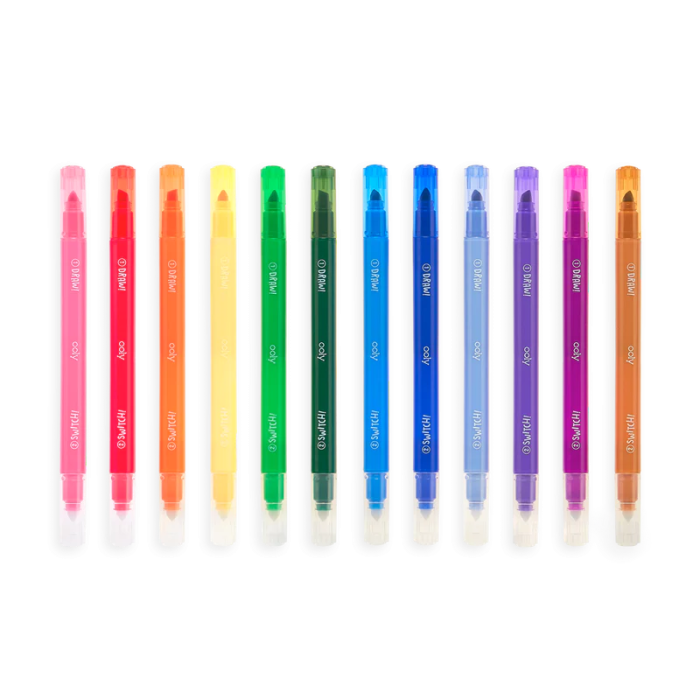 Carioci magice care schimba culorile - Switch-eroo! - set de 12 - Ooly - BazaRapid.ro [7]