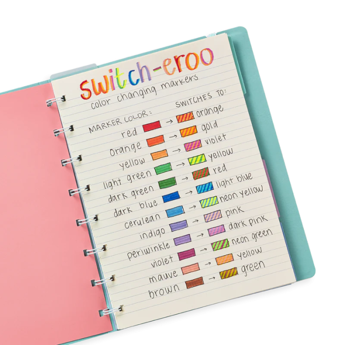 Carioci magice care schimba culorile - Switch-eroo! - set de 12 - Ooly - BazaRapid.ro [3]