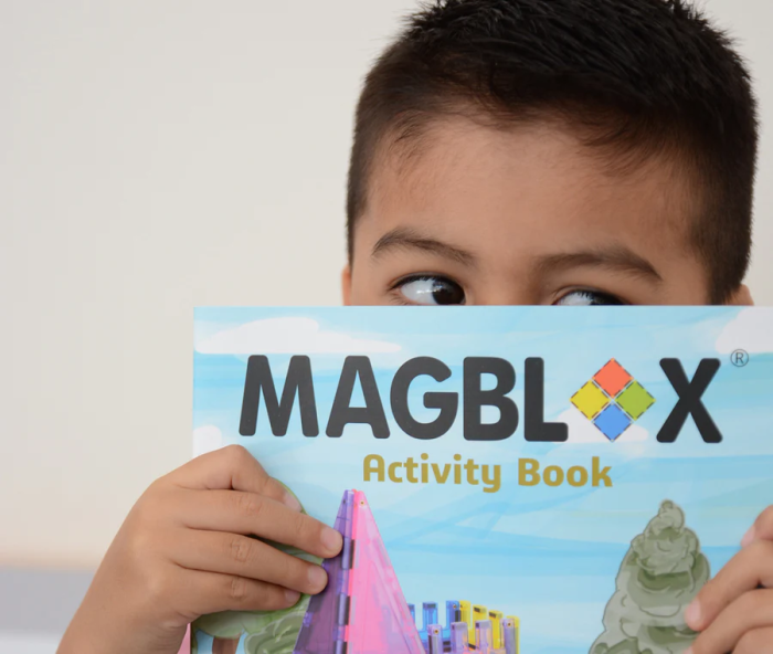 Carte cu activitati pentru seturile magnetice de constructie - Magblox - BazaRapid.ro [6]