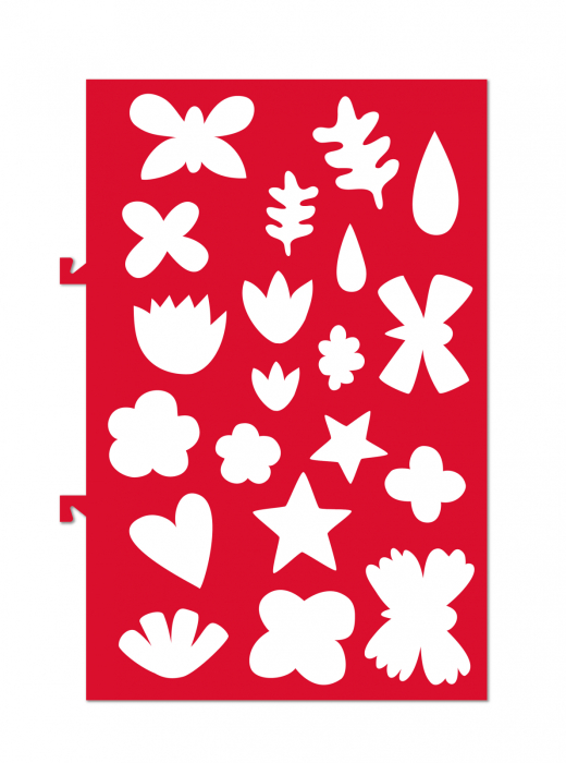 Cea mai mare Carte de pictat cu apa, sabloane, stampile si jocuri, portabila - Gradina fantastica si animale - Avenir - BazaRapid.ro [5]