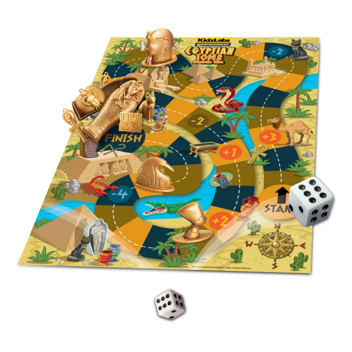 Creaza propriul joc - Piramida egipteana - sapa si joaca! KidzLabs - 4M - BazaRapid.ro [2]