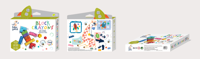 Creioane cerate interconectabile Block Crayons - Racheta, Haku Yoka - Avenir - BazaRapid.ro [6]
